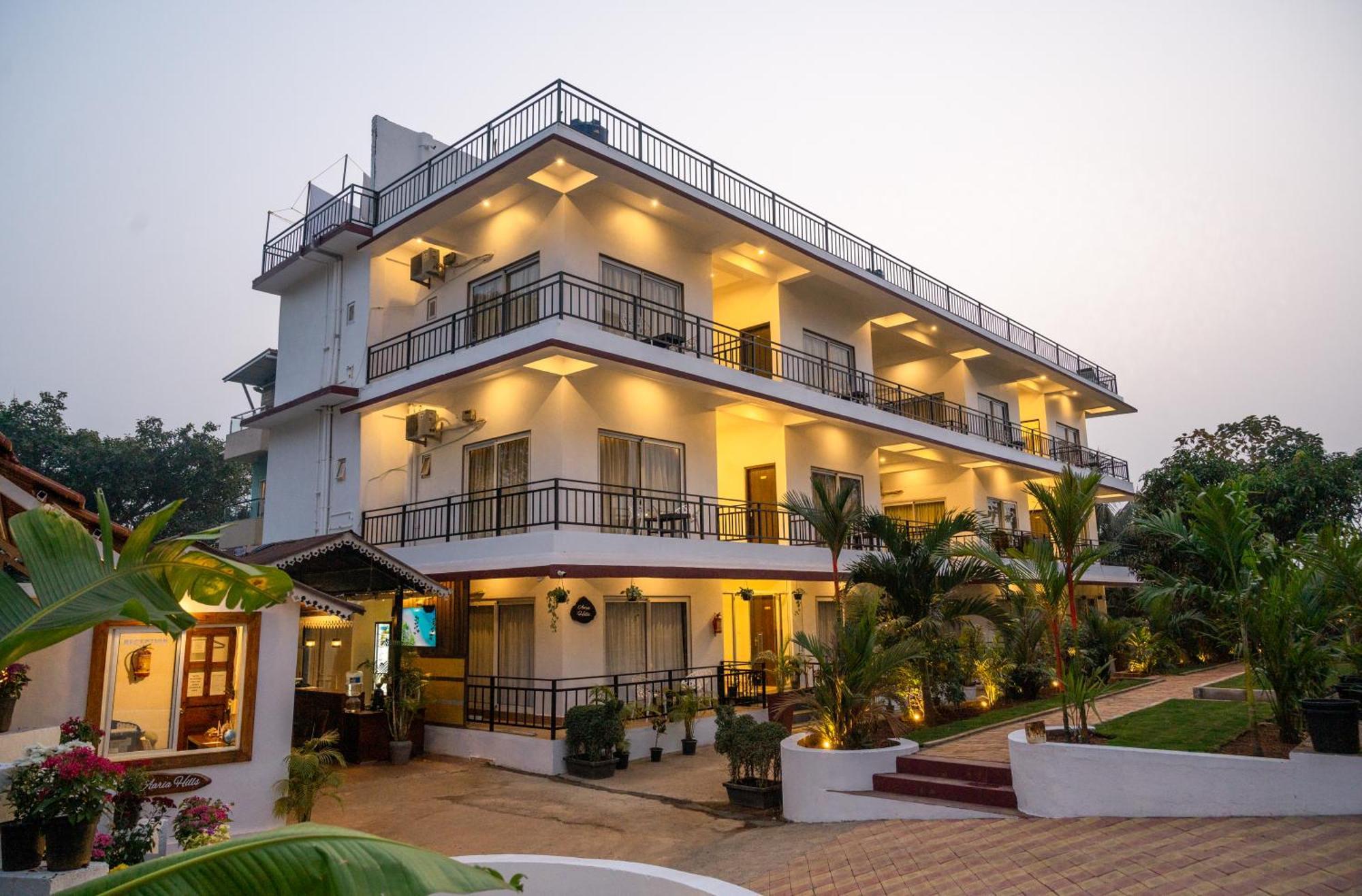 Aaria Hills Hotel Arambol Bagian luar foto