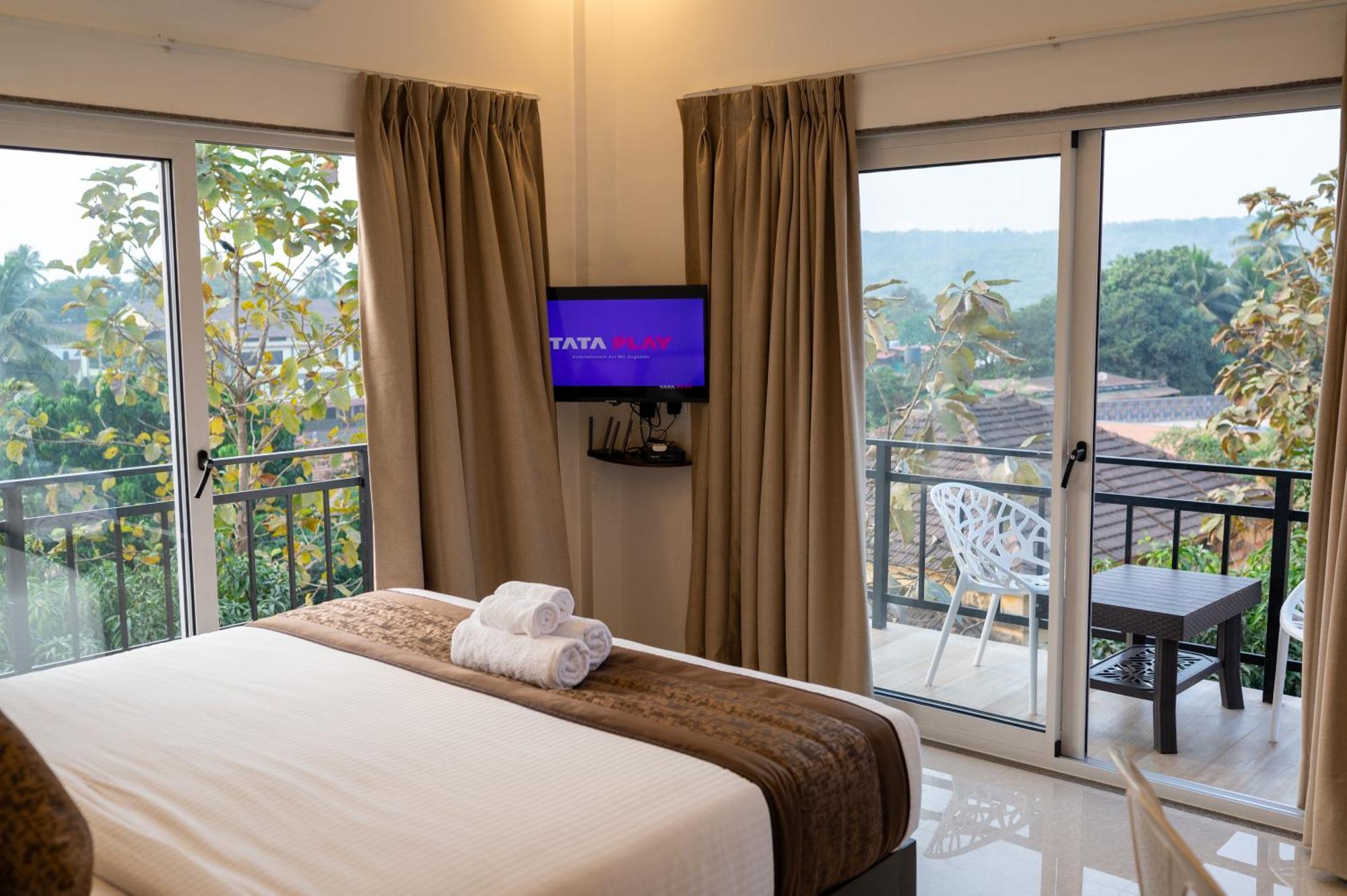 Aaria Hills Hotel Arambol Bagian luar foto